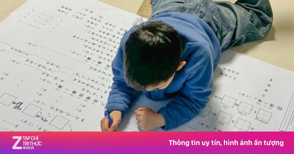 Bài tập về nhà 'siêu to khổng lồ' gây tranh luận ở Trung Quốc