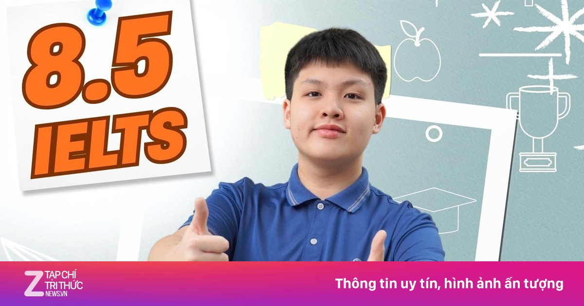 Một học sinh lớp 9 Hà Nội đạt 8.5 IELTS