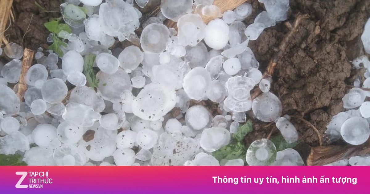 Mưa đá xuất hiện ở miền Bắc vào tháng 4 có bất thường?