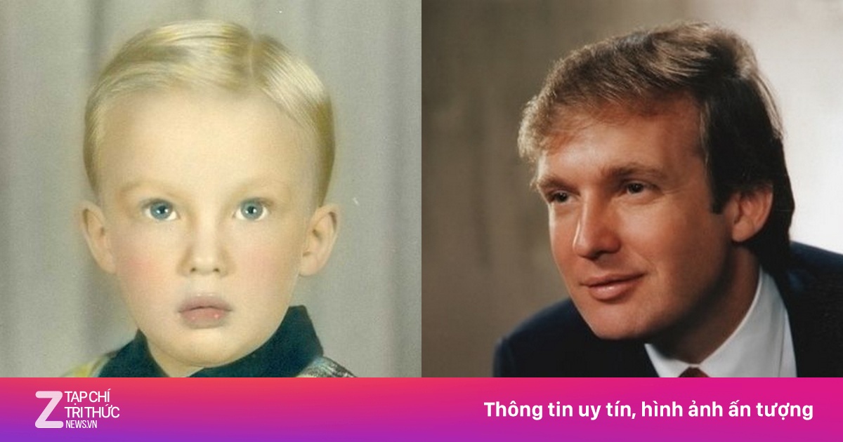Chân dung Donald Trump thời trẻ | Znews.vn