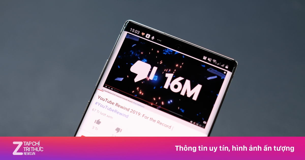 YouTube Rewind 2019 vẫn hứng bão dislike | Znews.vn