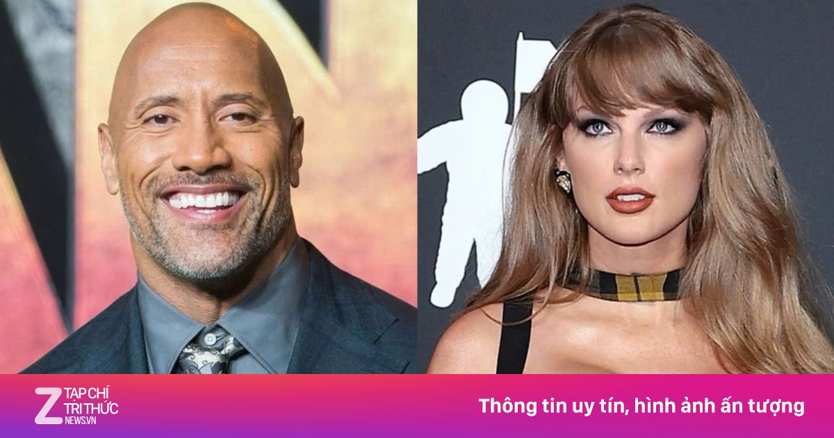 The Rock không thể cưỡng lại sức hút của Taylor Swift - Giải trí - ZNEWS.VN