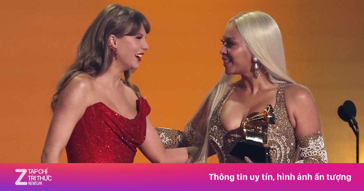 Taylor Swift trắng tay ở Grammy 2025