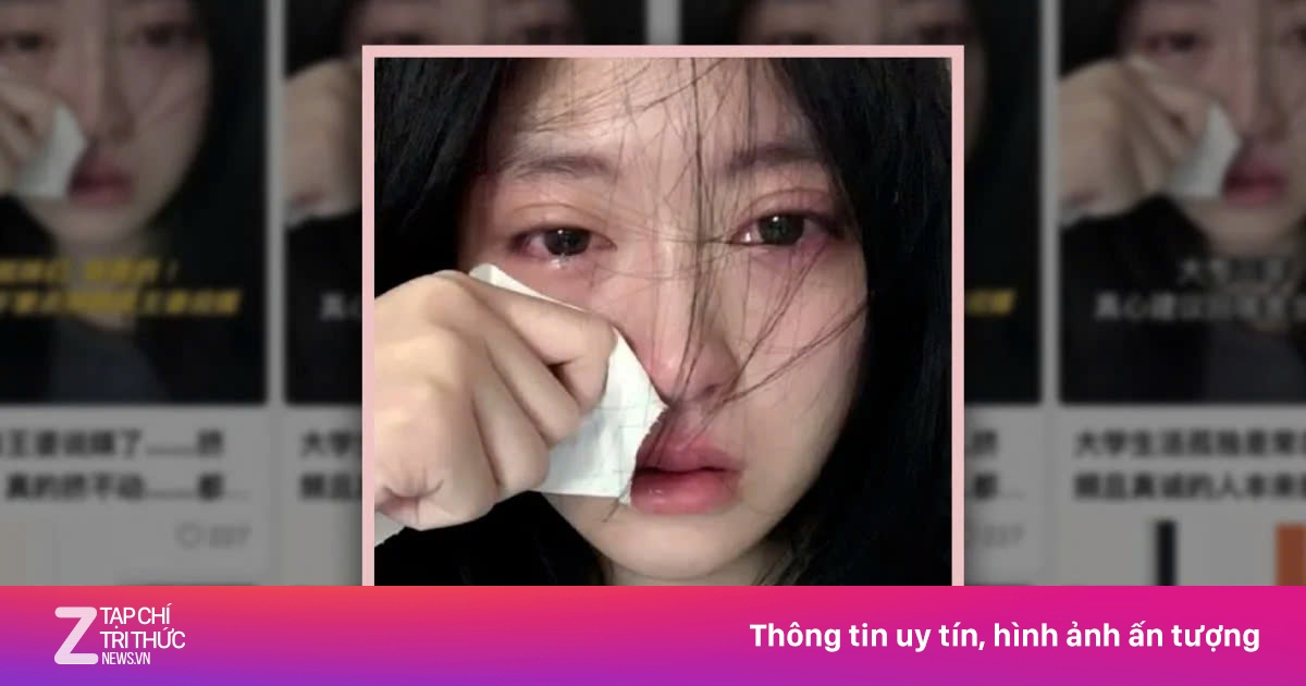 Cô gái Trung Quốc bị ăn cắp ảnh đang khóc để quảng cáo thuốc kích dục
