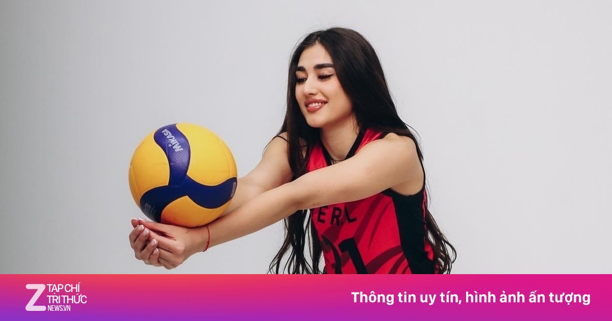 Vẻ đẹp hút hồn của mỹ nhân bóng chuyền Kazakhstan