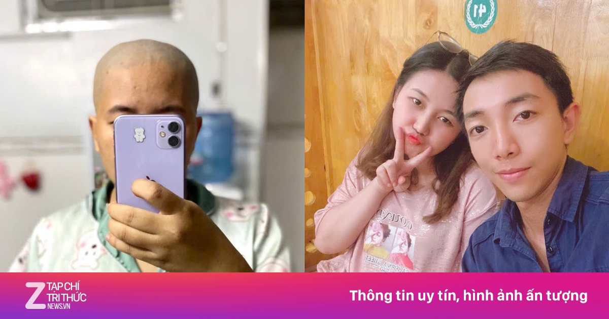 Vợ cạo trọc vì trầm cảm sau sinh, chồng bỏ việc làm điều xúc động