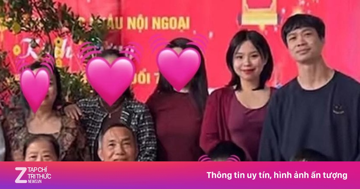 Vợ Công Phượng Viên Minh gây chú ý với vẻ ngoài khác lạ trong lễ mừng thọ ở Nghệ An