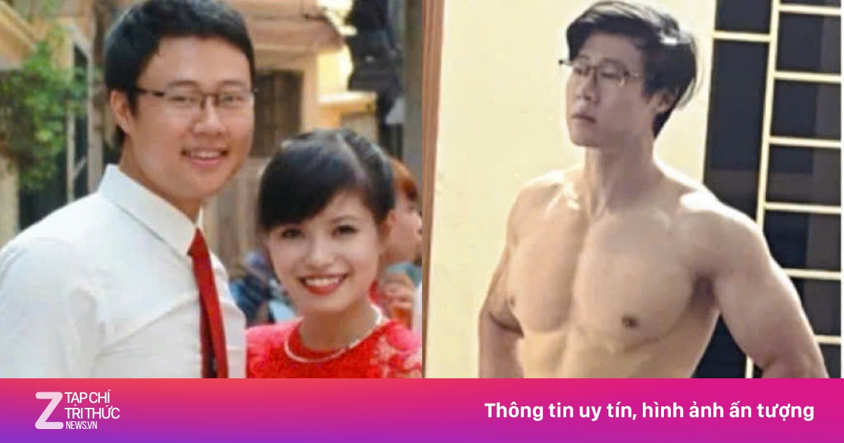 Chồng U40 lột xác thành soái ca sau 12 năm kết hôn nhờ tập luyện kiên trì