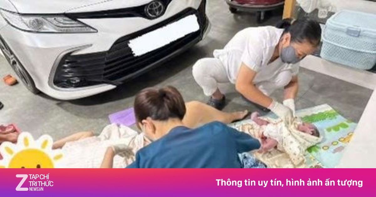 Không kịp vào viện, bà bầu sinh con thành công tại nhà