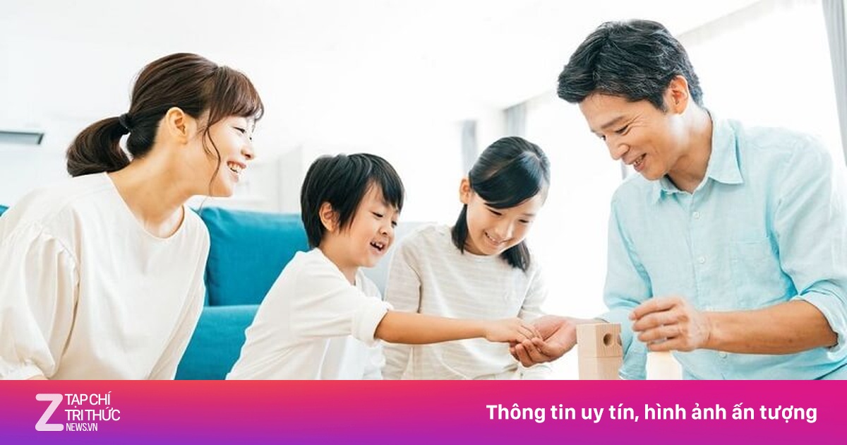 Thái độ sống của cha mẹ giúp con cái hình thành ý niệm về hạnh phúc
