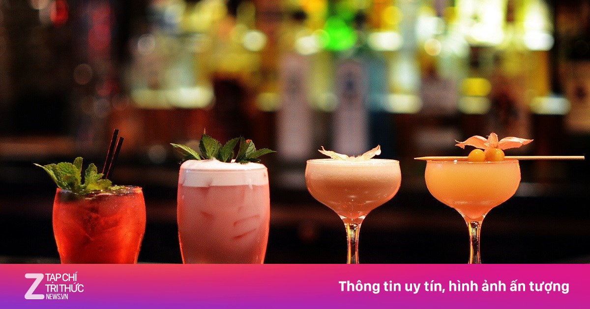 Đồ uống pha chế có nguy hiểm không?