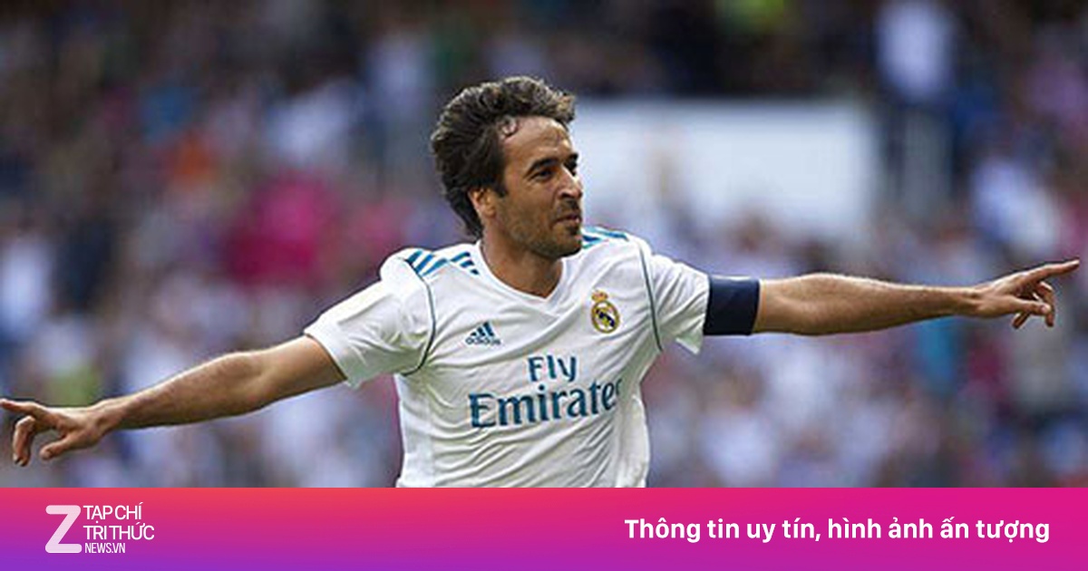 Rotar Raul Raul và Roberto Carlos tái xuất, đội huyền thoại Real thắng trận 2-1 ...