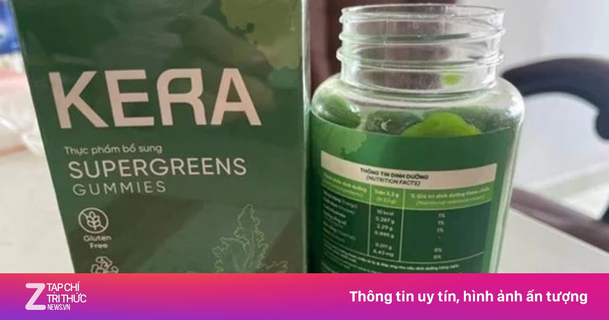 Kẹo rau củ Kera là hàng giả, cơ quan chức năng tìm người bị hại