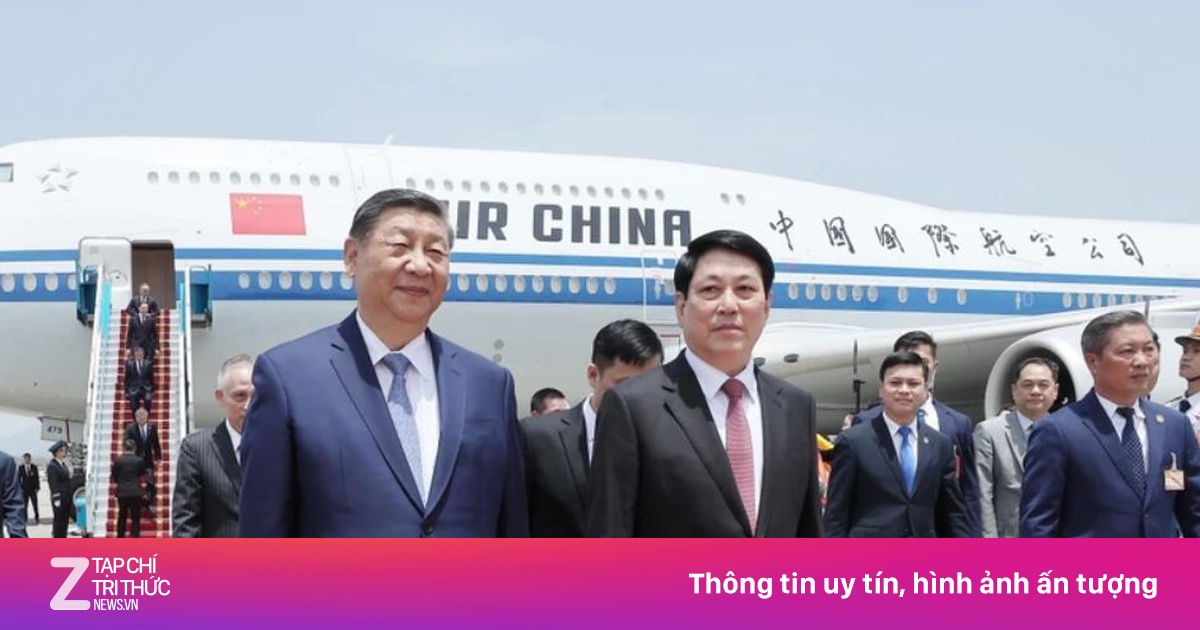 Tổng Bí thư Trung Quốc Tập Cận Bình bắt đầu chuyến thăm Việt Nam