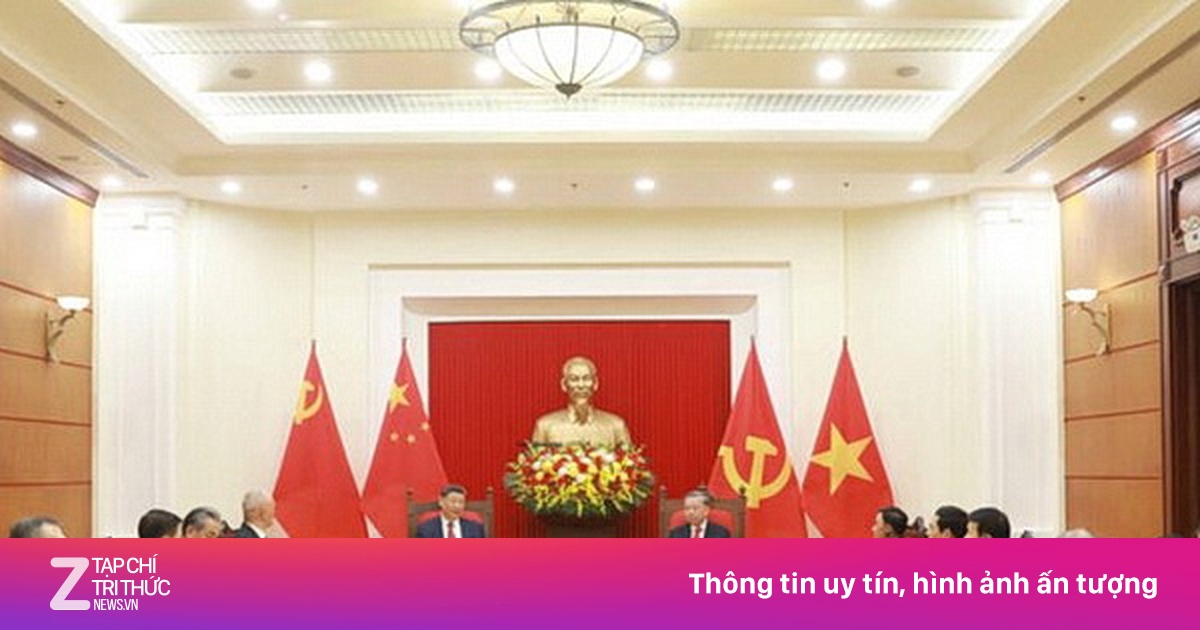 Tổng Bí thư Tô Lâm gặp hẹp Tổng Bí thư, Chủ tịch nước Trung Quốc