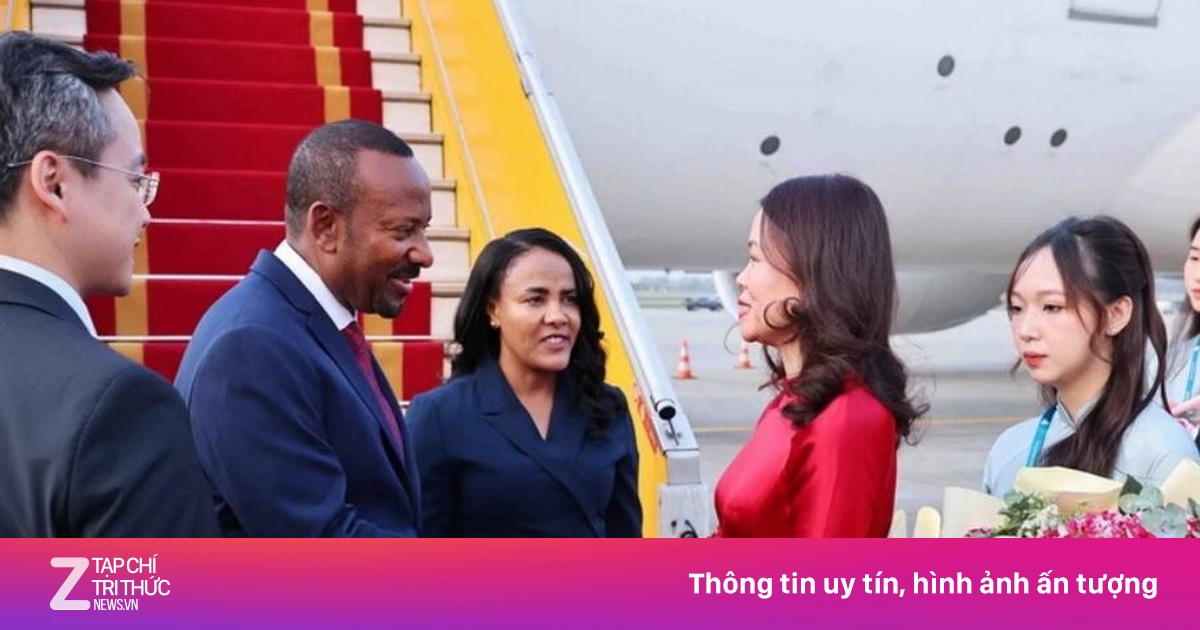 Thủ tướng Ethiopia và Phu nhân đến Hà Nội, bắt đầu thăm Việt Nam