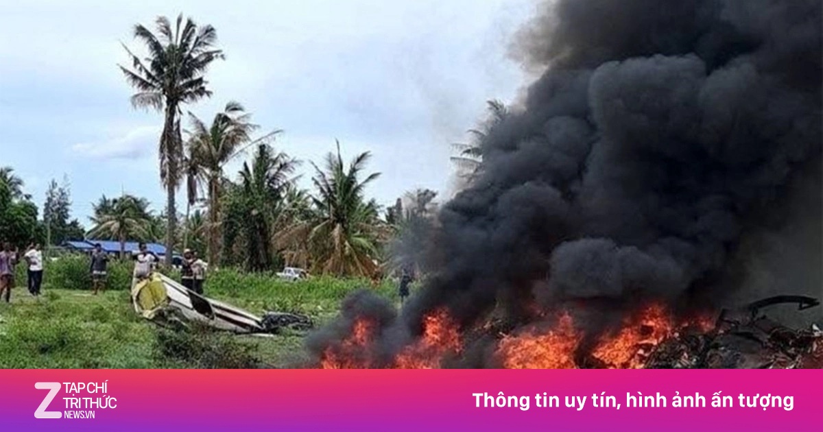 Thái Lan: Rơi trực thăng cảnh sát, 3 người thiệt mạng
