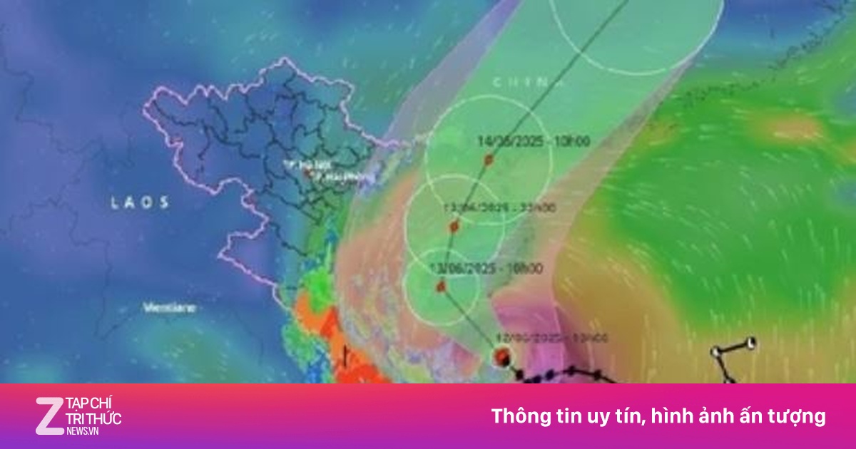 Bão số 1 di chuyển về phía Tây Nam đảo Hải Nam của Trung Quốc