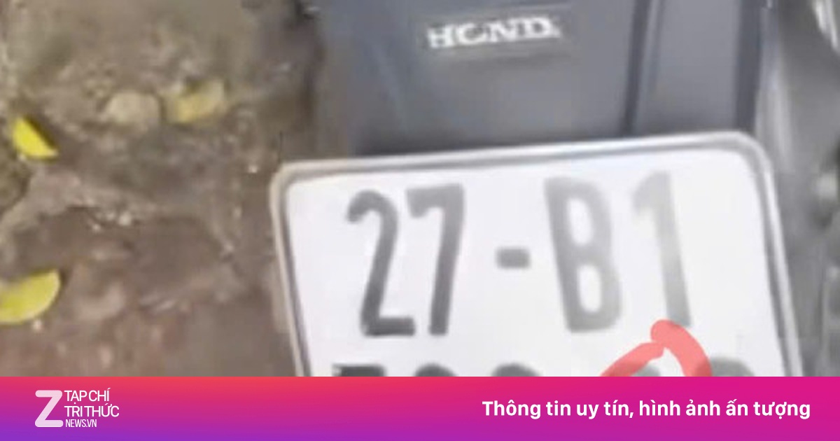 Công an xử lý lái xe sơn che biển số 'lừa' máy đo tốc độ