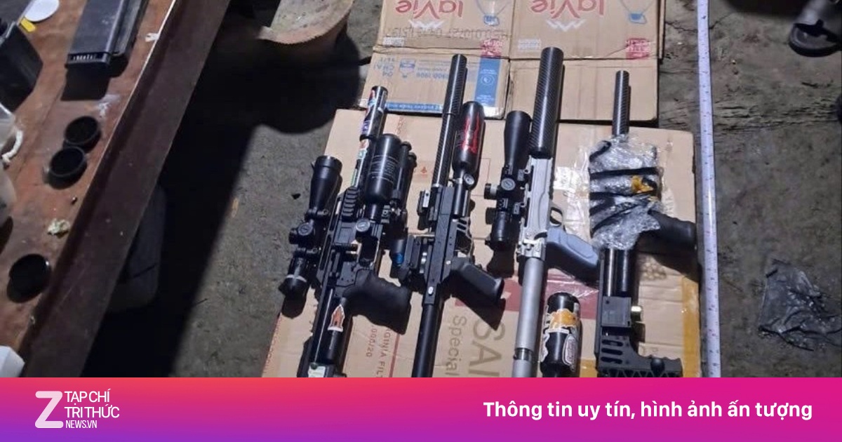 Bắt 4 đối tượng chế tạo, mua bán súng