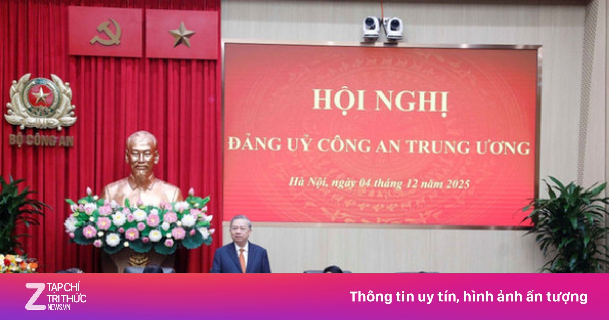 Tổng Bí thư Tô Lâm dự Hội nghị Đảng ủy Công an Trung ương năm 2025