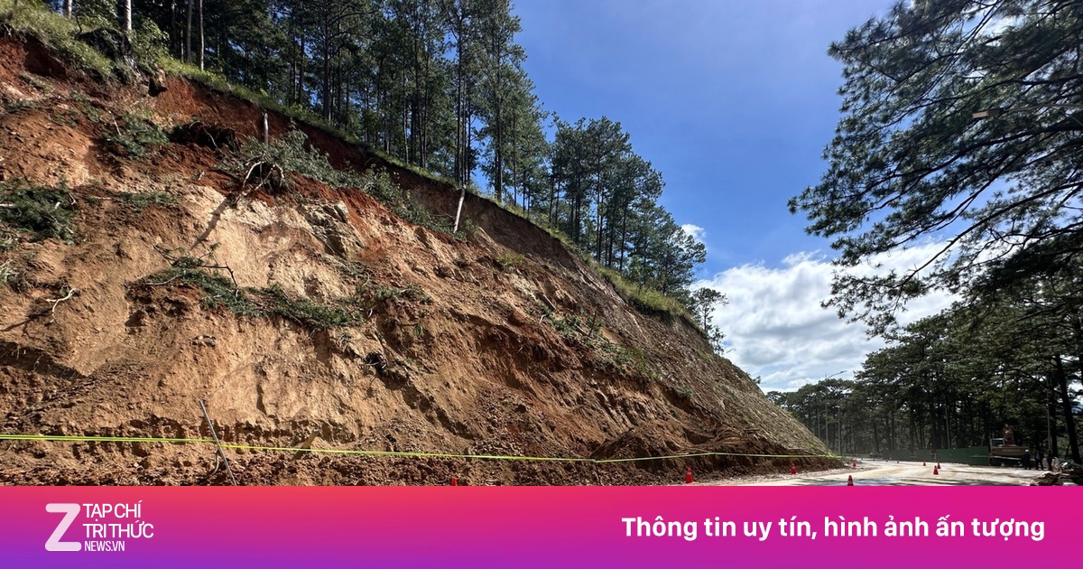 Đèo Prenn tạm cấm lưu thông từ trưa nay