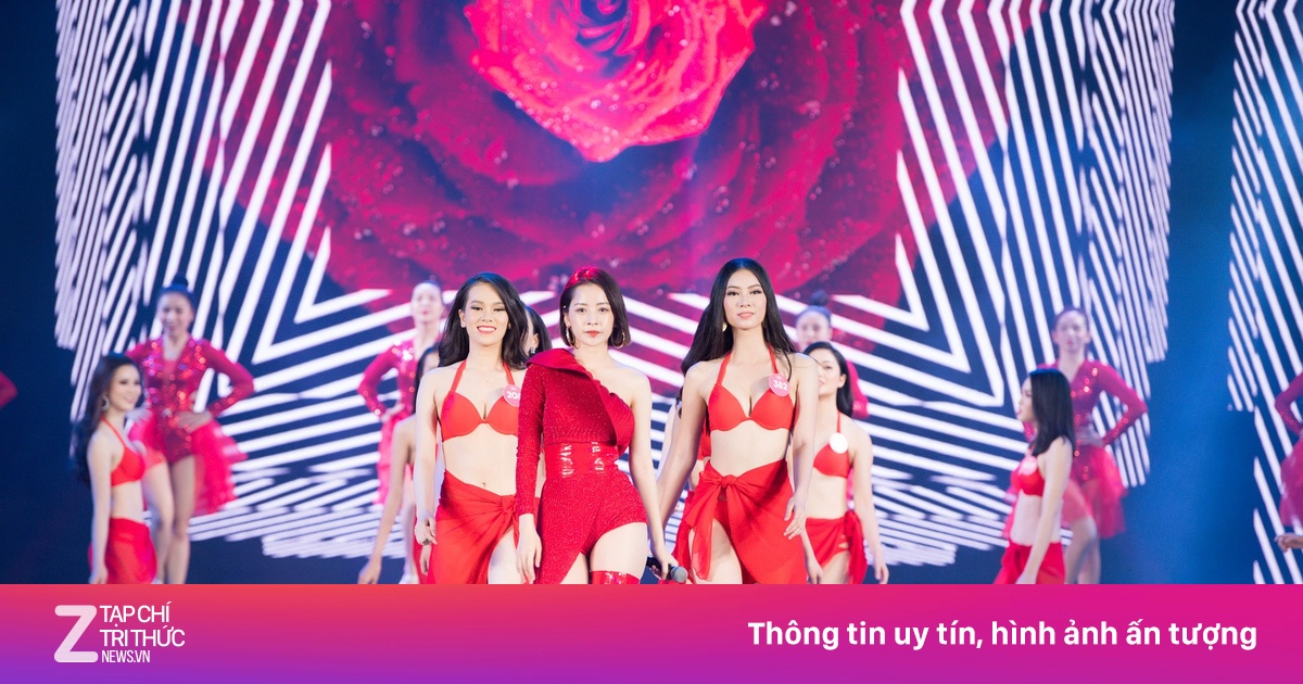 Hậu trường biểu diễn phần thi bikini của Chi Pu và thí sinh hoa hậu VN - Đời sống Sao - ZNEWS.VN 