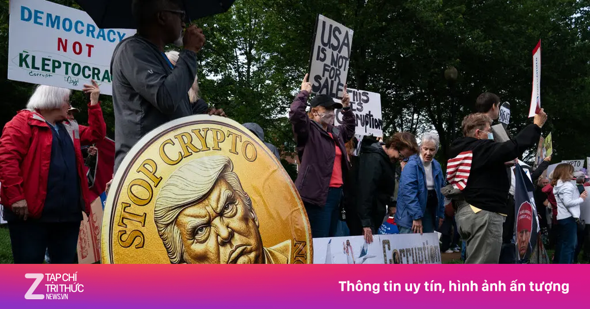 Bữa tiệc độc quyền của Donald Trump và các ông trùm tiền mã hóa
