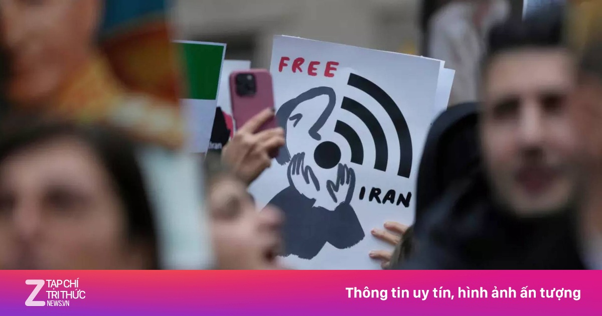 Thảm họa' Internet Iran