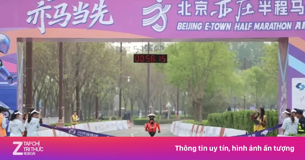 Robot Trung Quốc Phá Kỷ Lục Bán Marathon, Vượt Xa Vận Động Viên Con Người