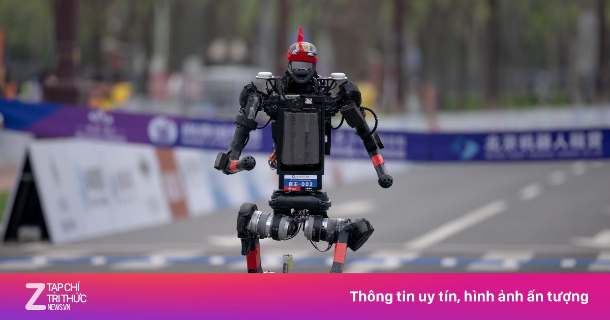 Robot Trung Quốc phá kỷ lục của Usain Bolt