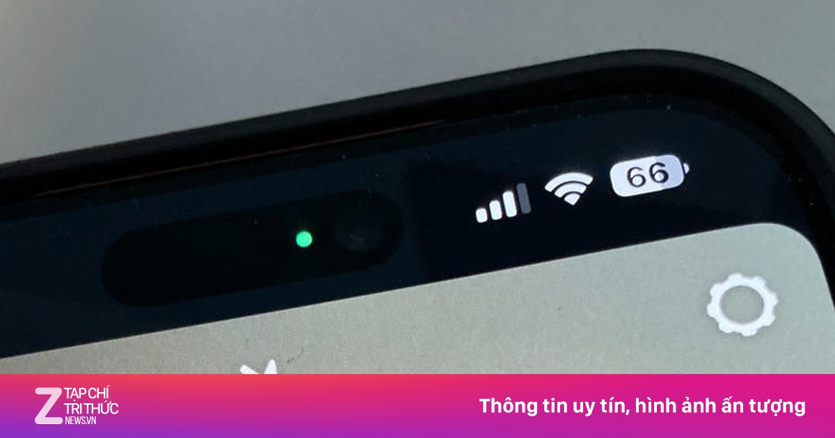 Chấm màu cam trên iPhone không còn đáng tin cậy