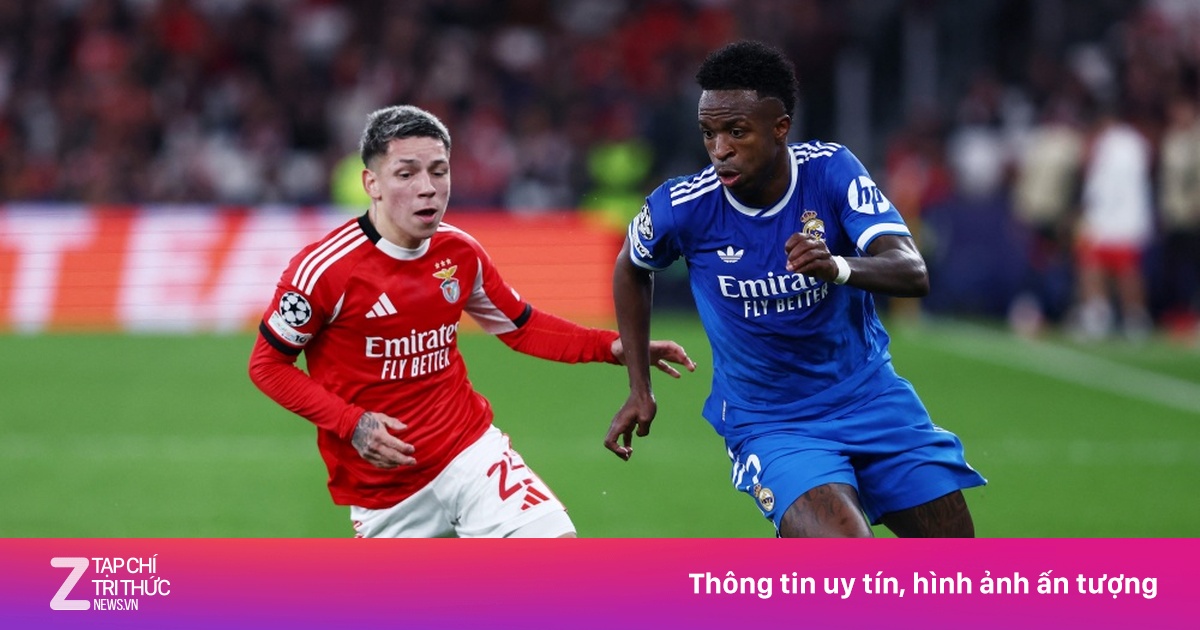 Vinicius và Prestianni: Va chạm Champions League phơi bày khoảng cách đẳng cấp và thu nhập