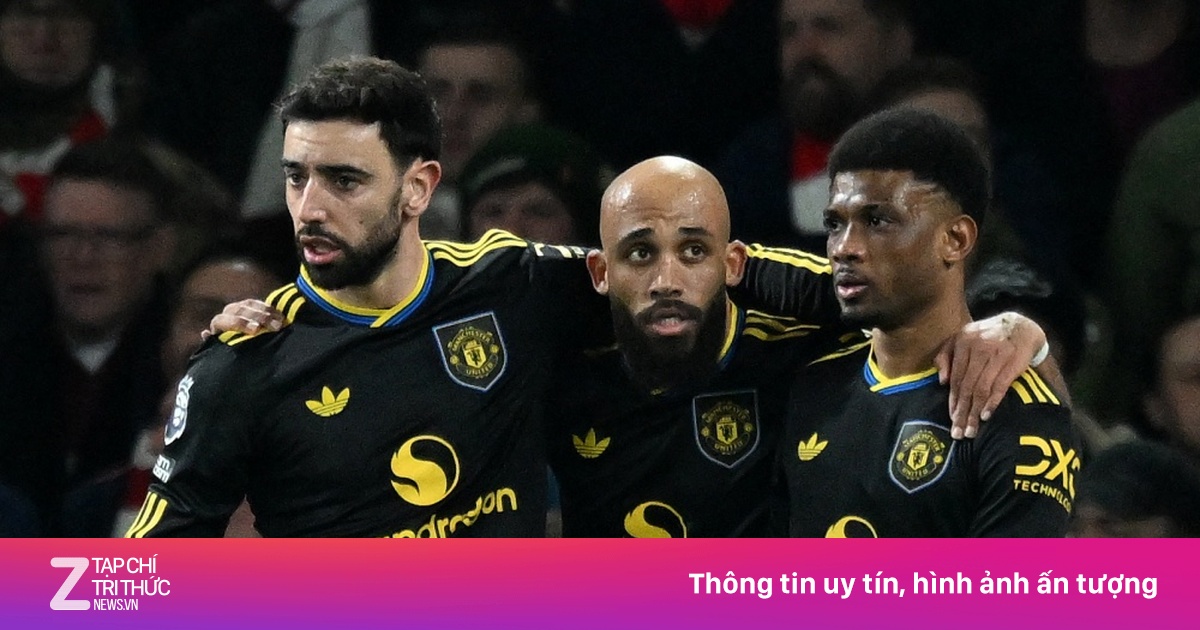 Mbeumo ghi dấu lịch sử trong ngày MU hạ Arsenal