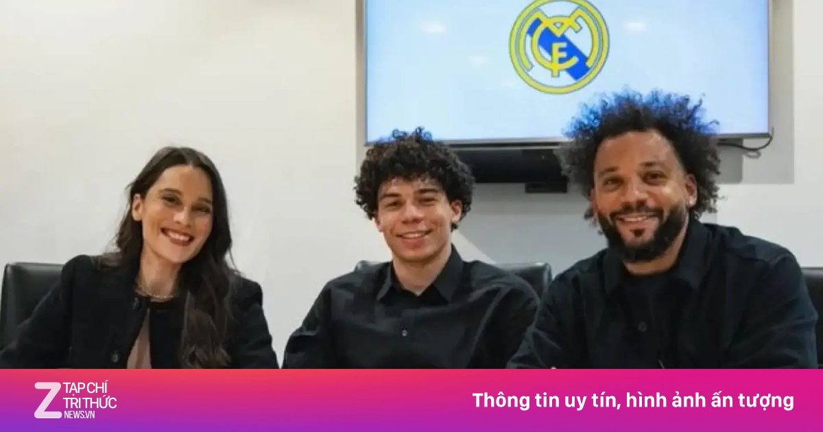 Real Madrid ký hợp đồng với con trai Marcelo