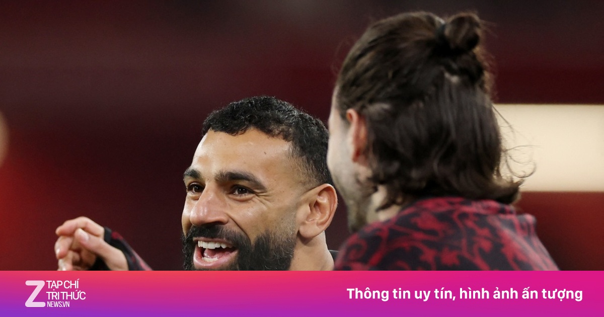 Salah lập hai kỷ lục trong một trận