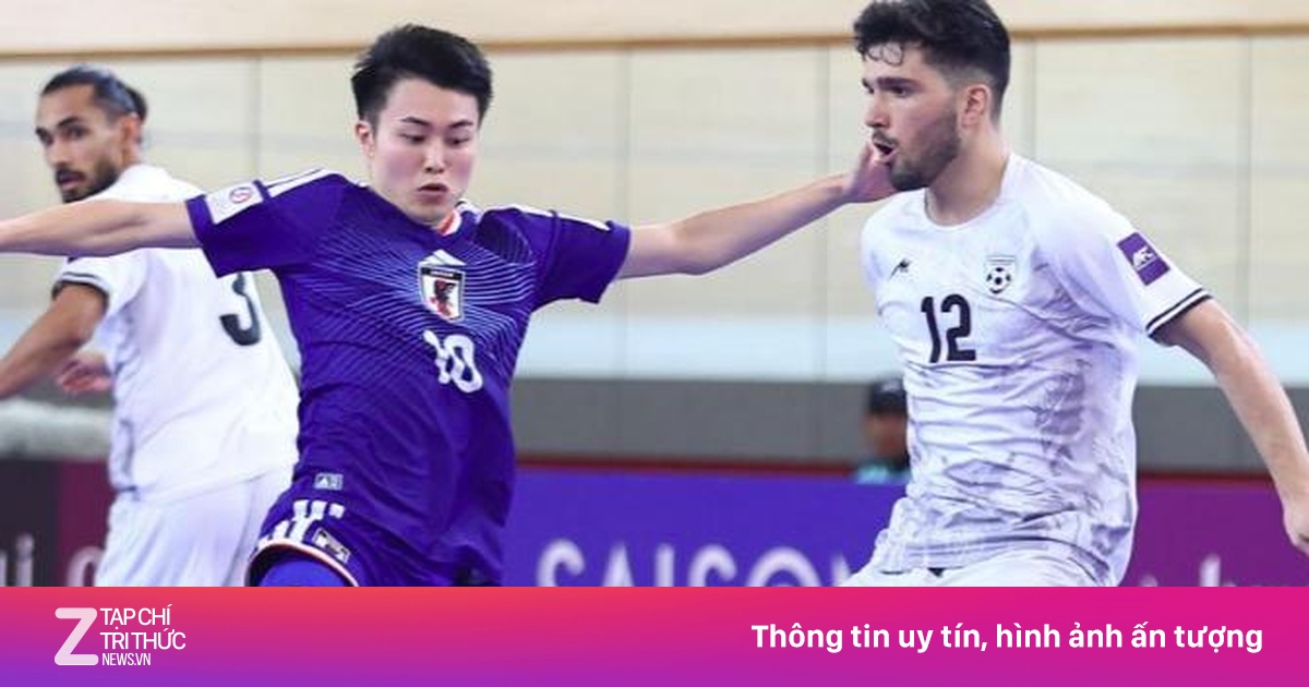 Futsal Nhật Bản thắng 6-0 ở tứ kết giải châu Á