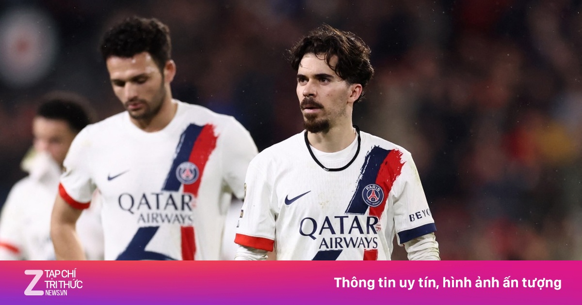 PSG thua sốc 1-3 trước Rennes, ngôi đầu Ligue 1 lung lay trước thềm Champions League
