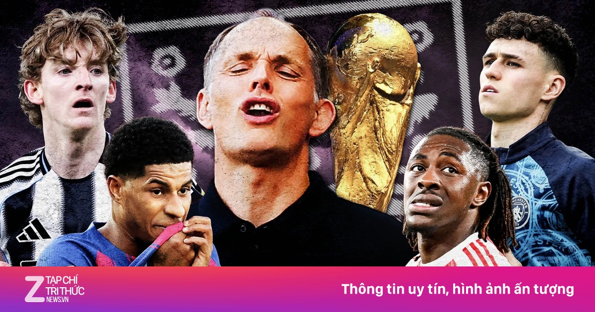 Cơn đau đầu của Tuchel với tuyển Anh