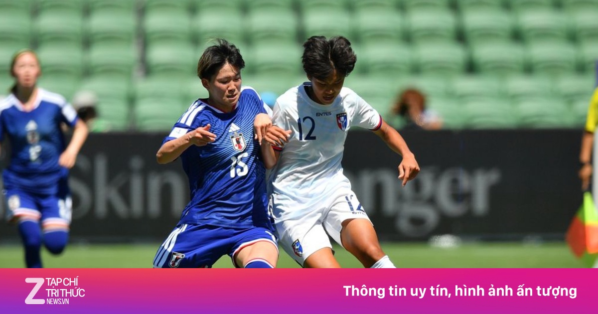 Tuyển nữ Nhật Bản thắng 2-0, áp đảo hoàn toàn Đài Bắc Trung Hoa