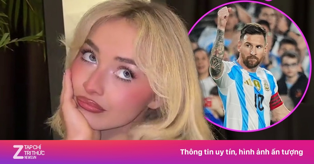 Sabrina Carpenter Diện Áo Messi Gây Chú Ý Trong Chuyến Lưu Diễn Nam Mỹ
