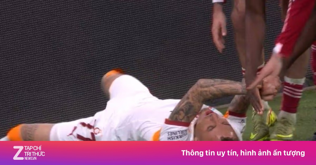 Chấn thương ghê rợn của sao Galatasaray
