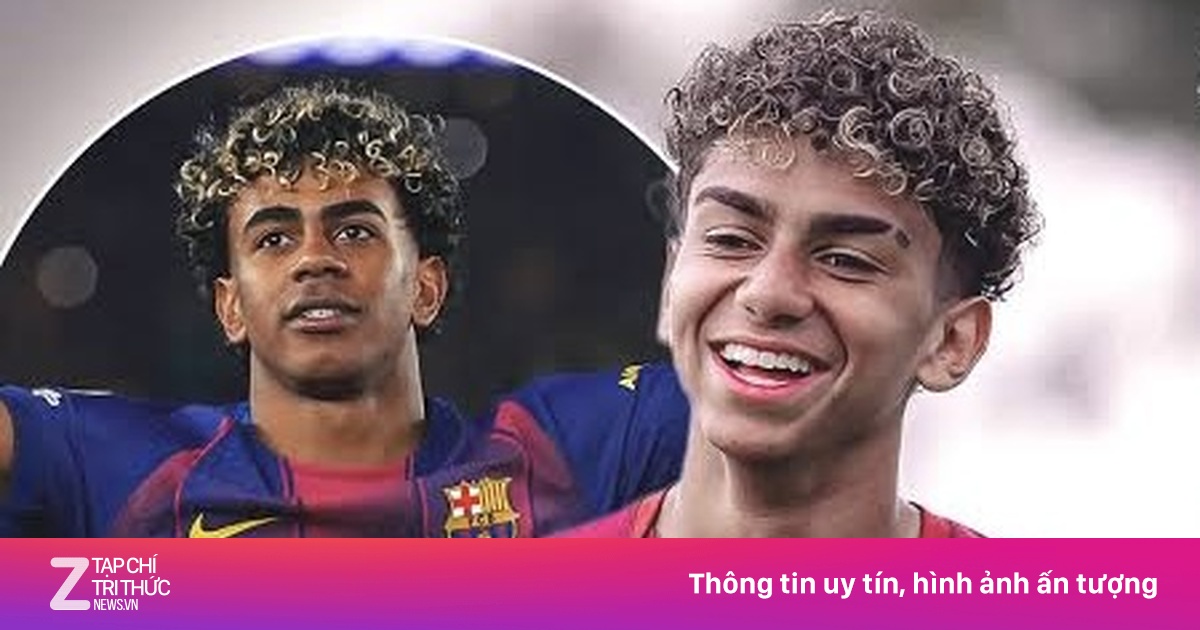 Cầu thủ trẻ gây sốt vì ngoại hình giống hệt ngôi sao Barcelona Lamine Yamal