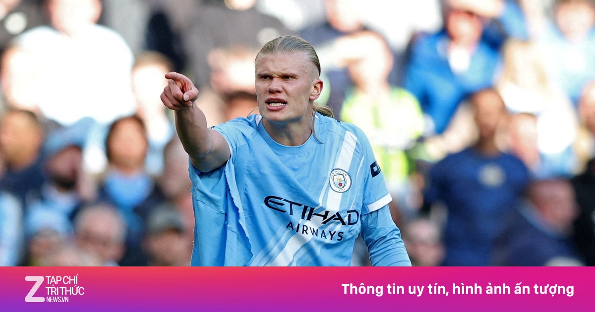 Nụ cười ám ảnh của Haaland và bước ngoặt vô địch của Man City trước Arsenal