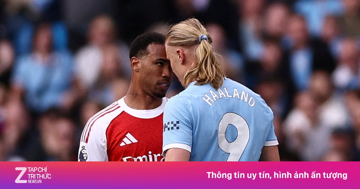 Lý Do Gabriel Không Nhận Thẻ Đỏ Dù Húc Đầu Vào Haaland: Premier League Lên Tiếng