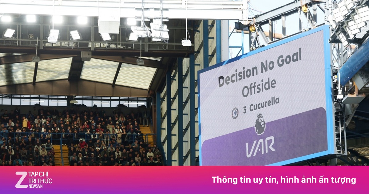 Giải đấu Anh nói không với VAR kiểu mới