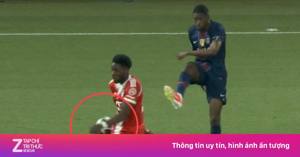 Trọng tài đúng với hai quả phạt đền trận PSG-Bayern?