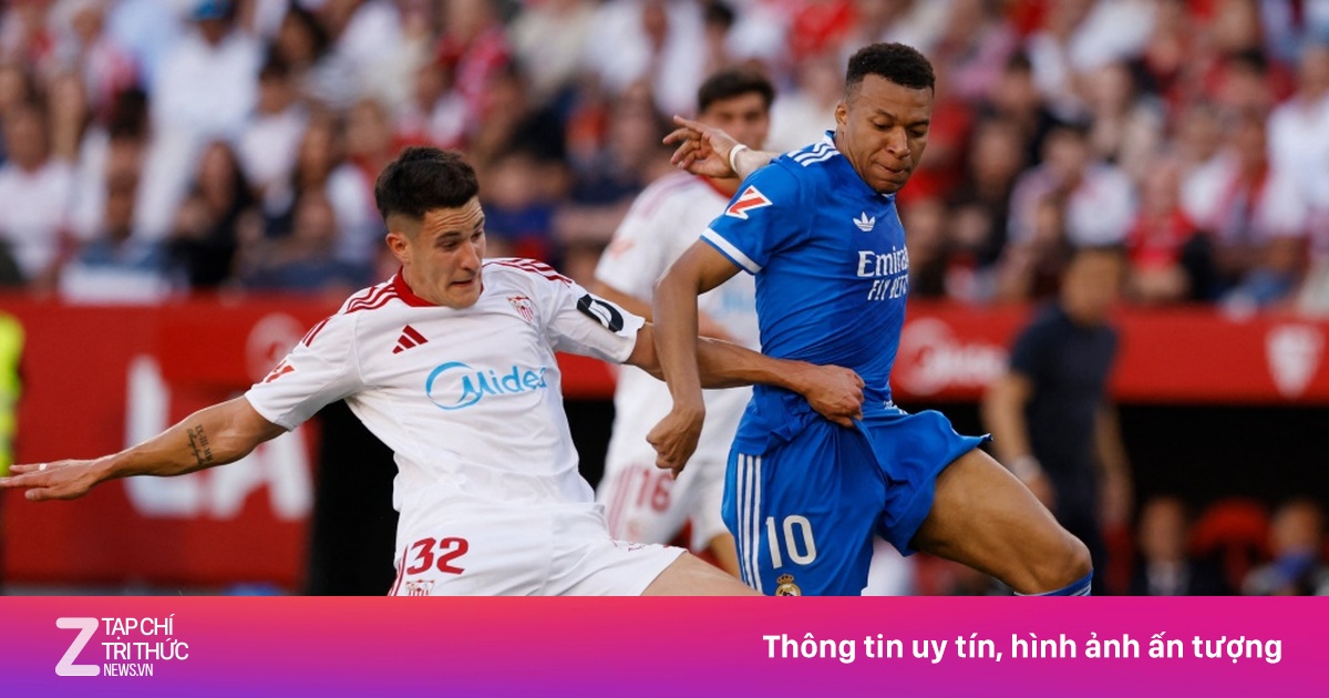 Sevilla trụ hạng thành công dù thua Real Madrid 0-1