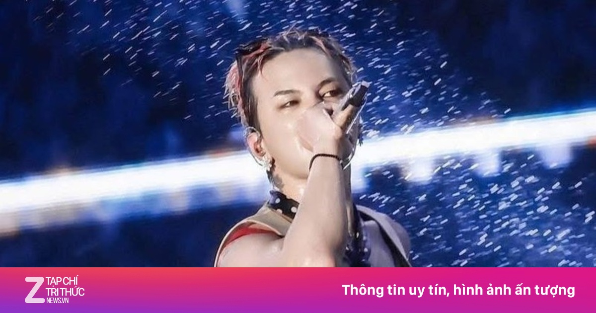 Fan lao lên sân khấu ở Mỹ Đình để tiếp cận G-Dragon