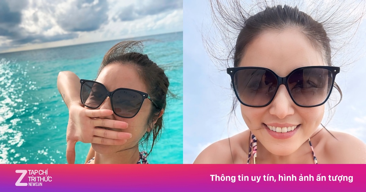 Lâm Tâm Như mặc bikini khoe dáng